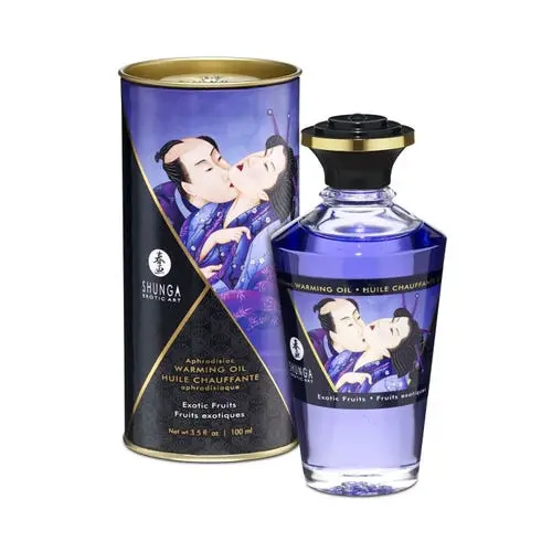 Shunga - Aphrodisiac Warming Oil Exotic Fruits 3.5 oz