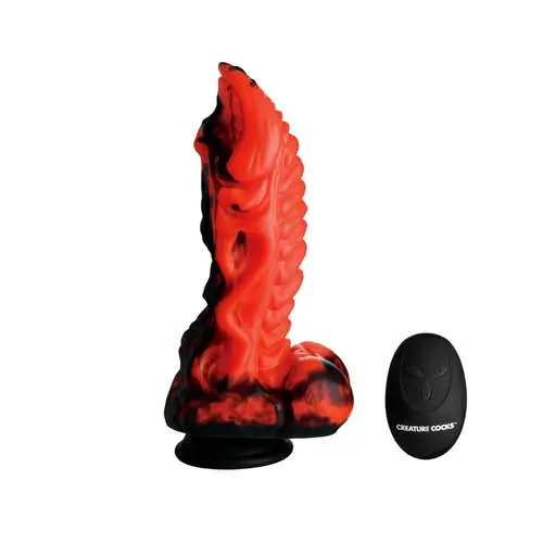 Creature Cocks - Dragon Thrust Thrusting Silicone Dildo with Remote