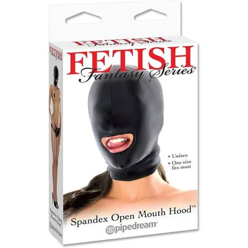 Fetish Fantasy Series - Spandex Open Mouth Hood