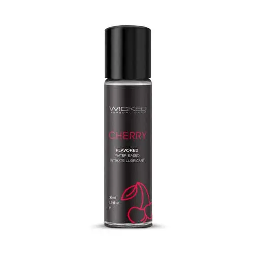 Wicked Sensual Care - Aqua Water-based Flavored Lubricant Cherry 30ml
