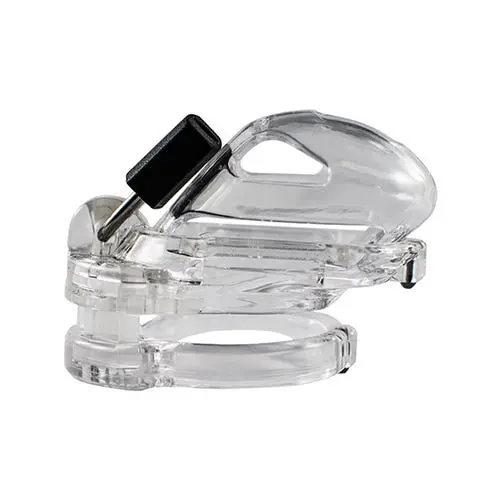 Locked In Lust - The Vice Mini V2 Chastity Device (Clear)
