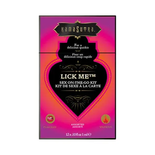 Kama Sutra - Lick Me Sex to Go Lubricant Kit