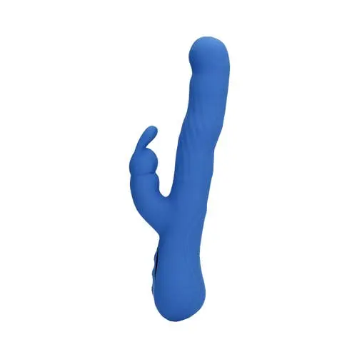 Loveline - Wiggle Silicone Rabbit Vibrator Jetset Blue