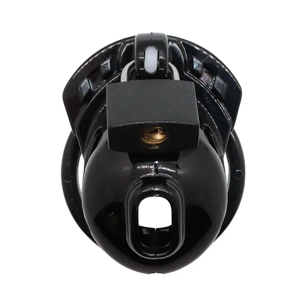 Locked In Lust - The Vice Micro Male Chastity Device (Black)