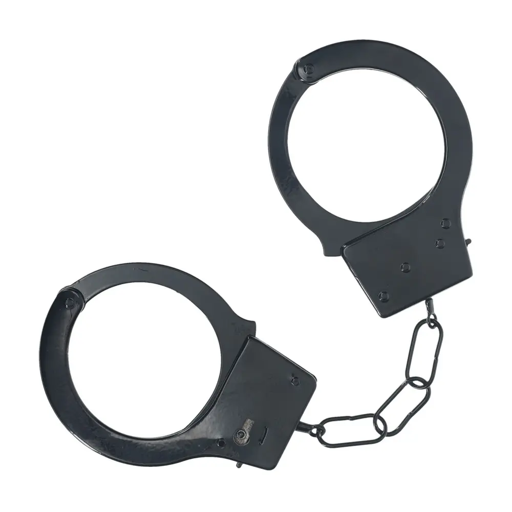 Ouch - Classic Metal Handcuffs Restraint Play Black