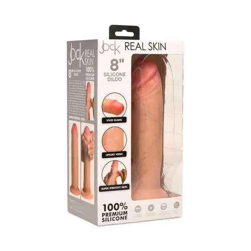 Curve Toys - Jock 7.8-inch Real Skin Silicone Dildo