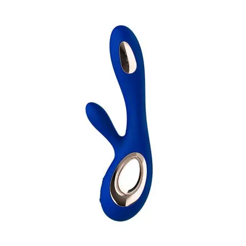 Lelo - Soraya Wave Dual Stimulation Rechargeable Rabbit Vibrator Midnight Blue