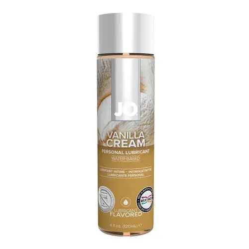 JO - H2O Flavors Vanilla Cream Edible Water Based Lubricant 120ml