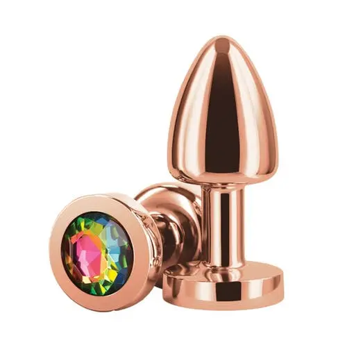 NS Novelties - Rear Assets Rose Gold Petite Anal Plug Rainbow