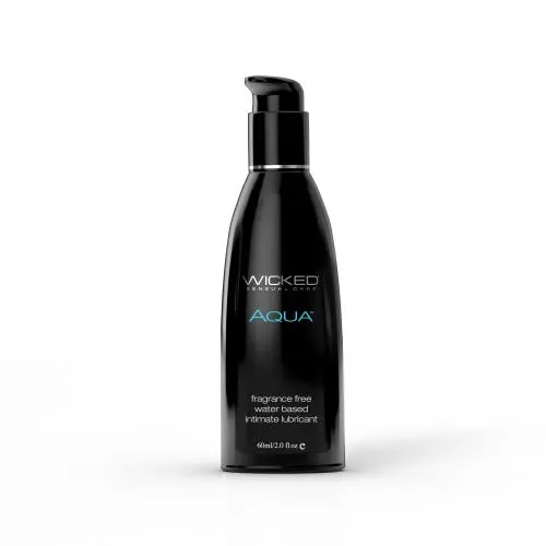 Wicked Sensual Care - Aqua Water Based Lubricant - 60ml Fragrance Free