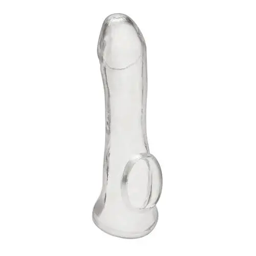 Blue Line - C&B 6.25 inches Transparent Penis Sleeve Clear