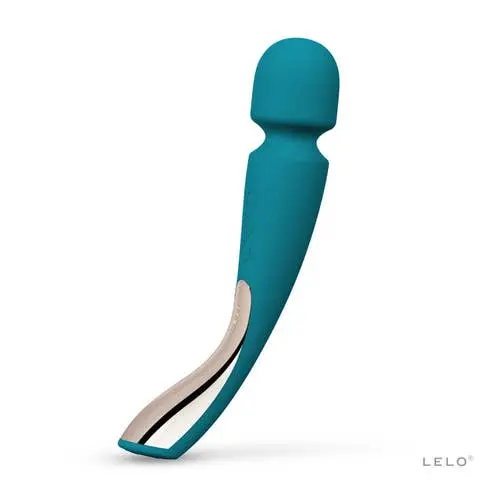 Lelo - Smart Wand 2 Medium Rechargeable Vibrating Wand Ocean blue