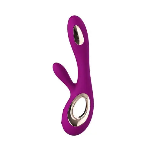 Lelo - Soraya Wave Dual Stimulation Rechargeable Rabbit Vibrator Deep Rose