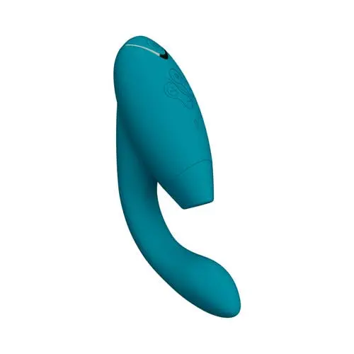 Womanizer - Duo 2 Pleasure Air Clitoral Stimulator and G-spot Vibrator Petrol