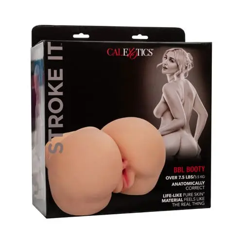 Calexotics - Stroke it BBL Booty Double Hole Male Masturbator Ivory