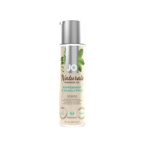 JO - Naturals Peppermint and Eucalyptus - Massage Oil 120 mL