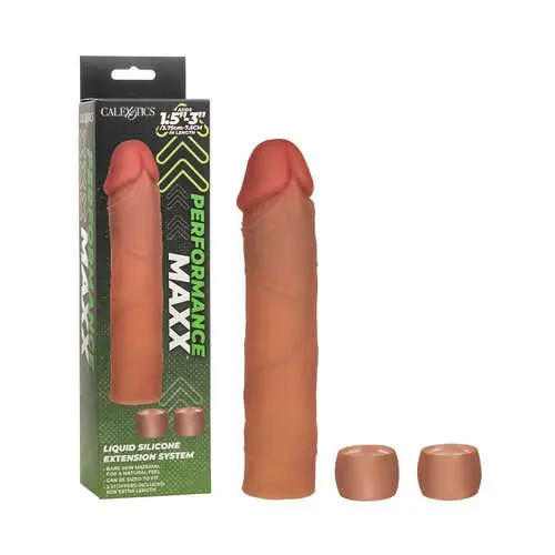 Calexotics - Performance Maxx Silicone Penis Extension Brown