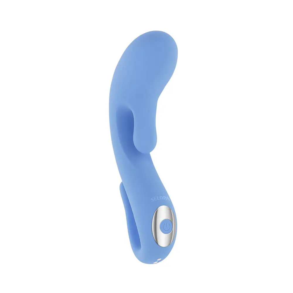 Selopa - Smooth Operator Silicone G-Spot Vibrator with Tickler