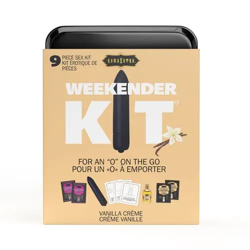 Kama Sutra - Weekender Vibe Kit Vanilla Creme 9-Piece Set