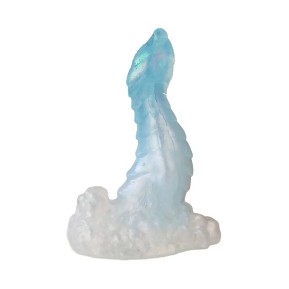 Ren Waiwu - Yue Yuan 5.5-inch Platinum Silicone Dildo