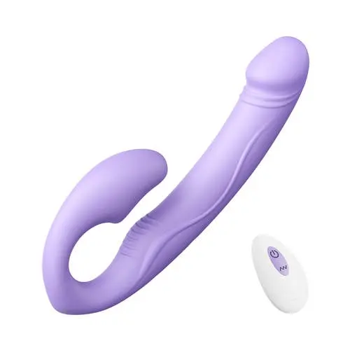 Tracy's Dog - Cushify Vibrating Strapless Strap-on with Remote