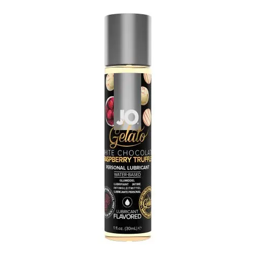 JO - Gelato White Chocolate Raspberry Truffle Edible Water Based Lubricant 30ml