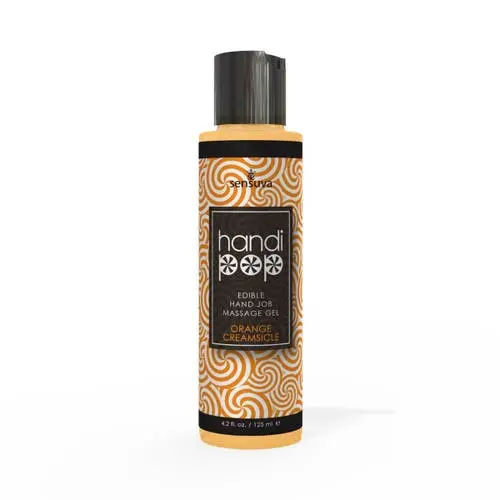 Sensuva - Handipop Edible Hand Job Massage Gel Orange Creamsicle 125 ml