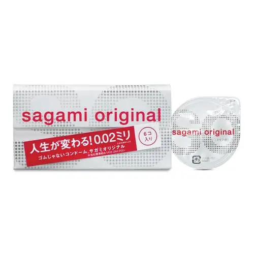 Sagami - Original 0.02 PU Condom 6s