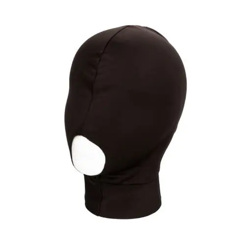 Boundless - Open Mouth Hood Stretchable Mask Black
