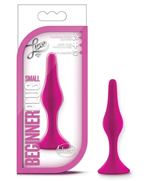 Luxe - Beginner Silicone Butt Plug Small