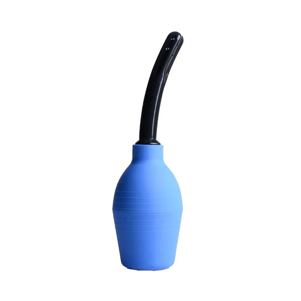 CleanStream - Premium One Way Valve Enema Bulb Anal Douche (Blue)
