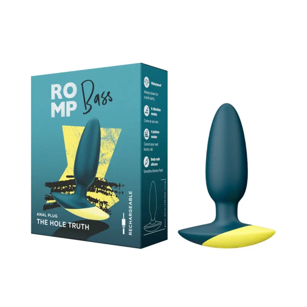 ROMP - Bass Rechargeable Vibrating Anal Plug