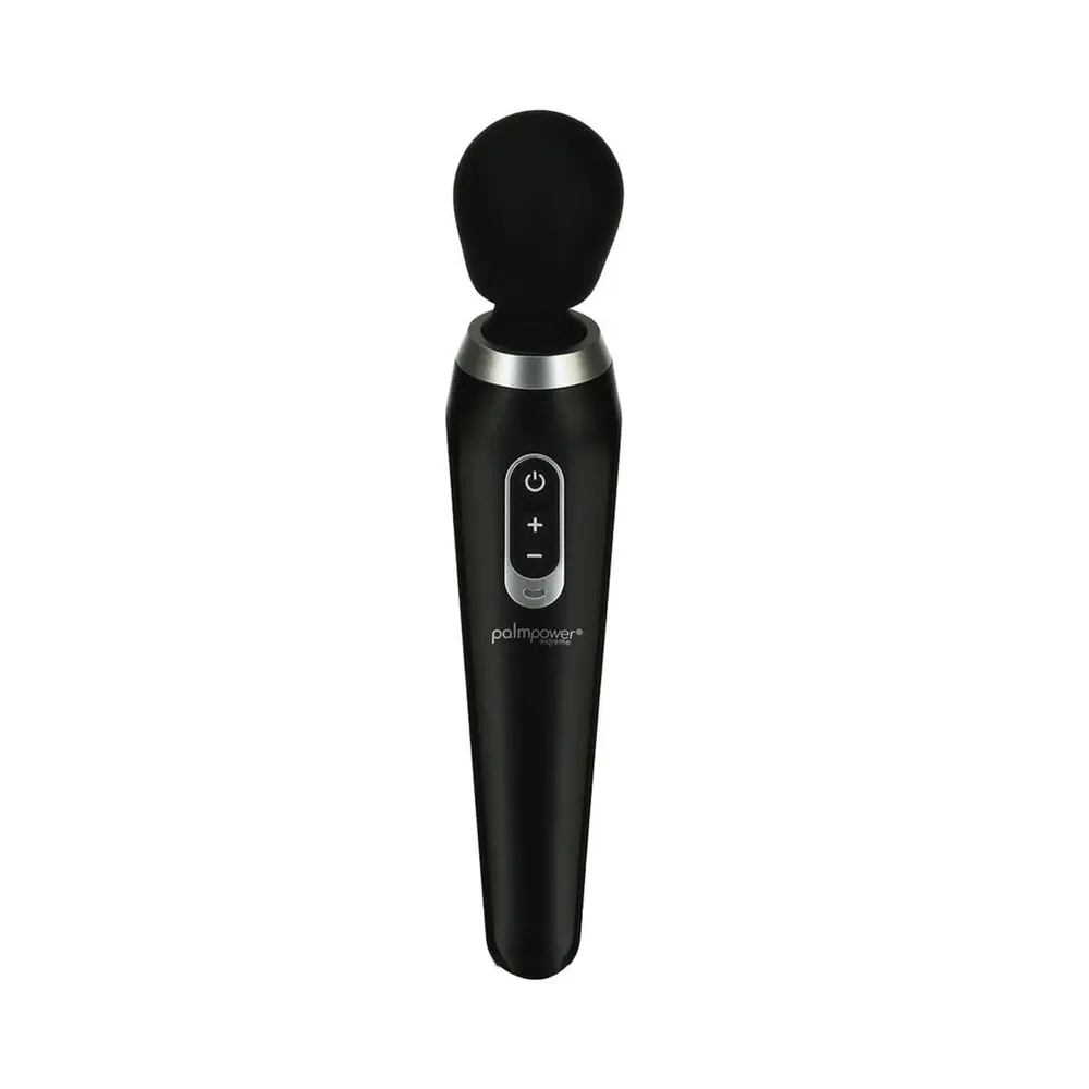 PalmPower - Extreme Clitoral Wand Massager Black