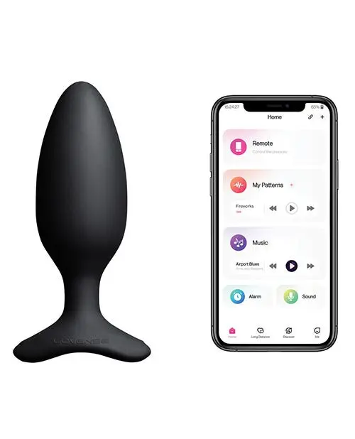 Lovense - Hush 2 1.75-inch App-Controlled Wearable Butt Plug