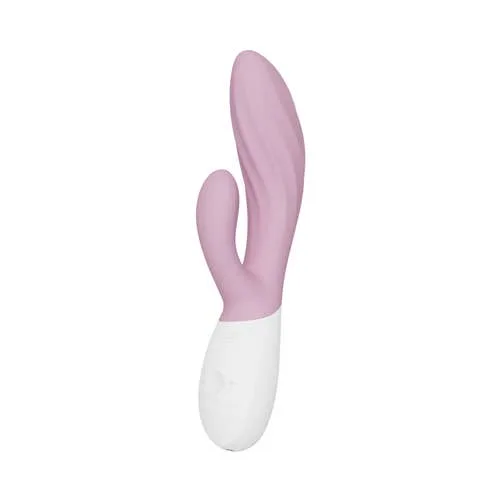 Lelo - Ina Twist App-Controlled Rabbit Vibrator Soft Pink