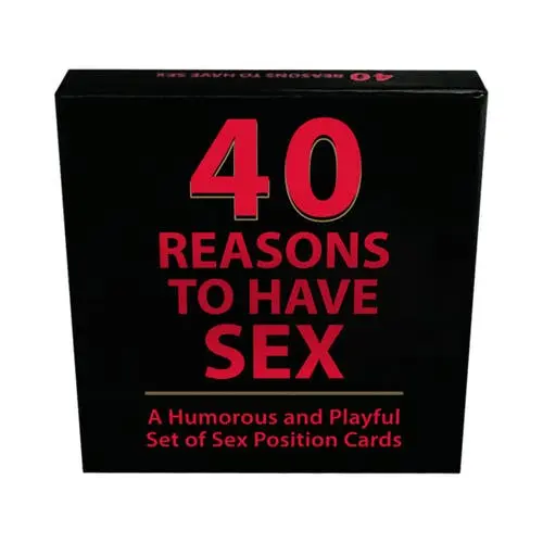 Kheper Games - 40 Reasons to Have Sex Playful Sex Positions Cards