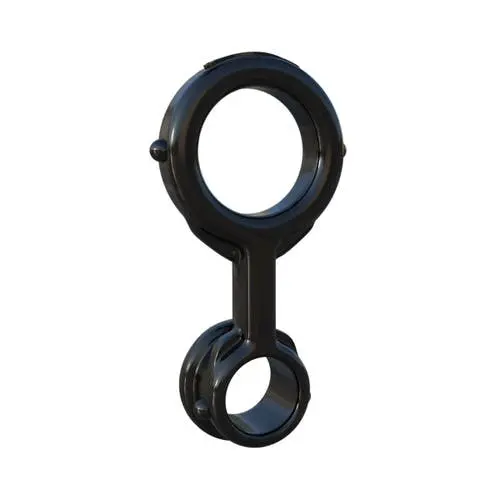 Fantasy C Ringz - Ironman Duo Ring Multiway Cock Ring (Black)