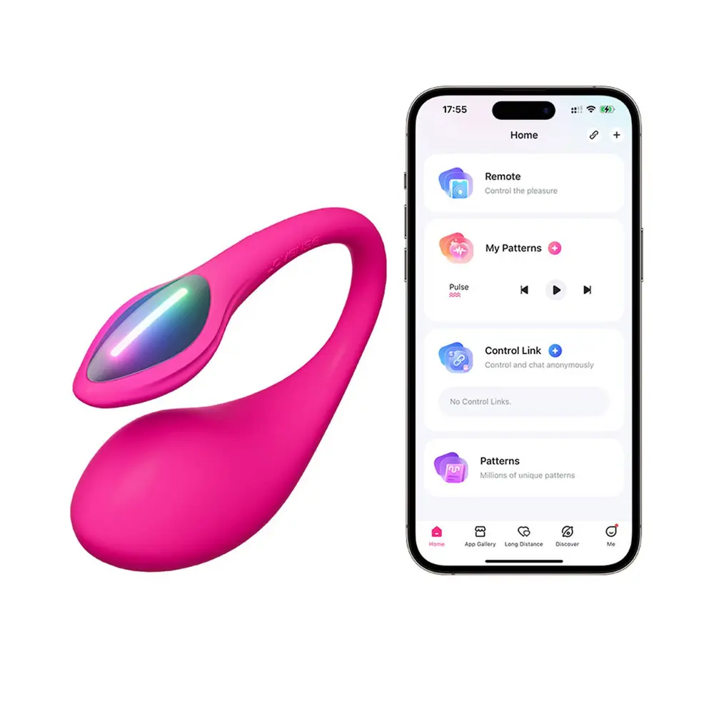 Lovense - Lush 4 App-Controlled G-Spot Egg Vibrator
