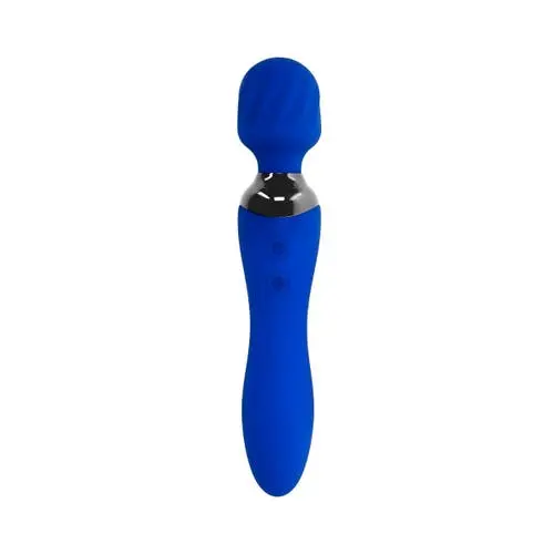 Selopa - Blue Belle Dual Motor Vibrating Wand Massager and G-Spot Vibrator