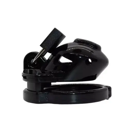 Locked In Lust - The Vice Micro Male Chastity Device (Black)