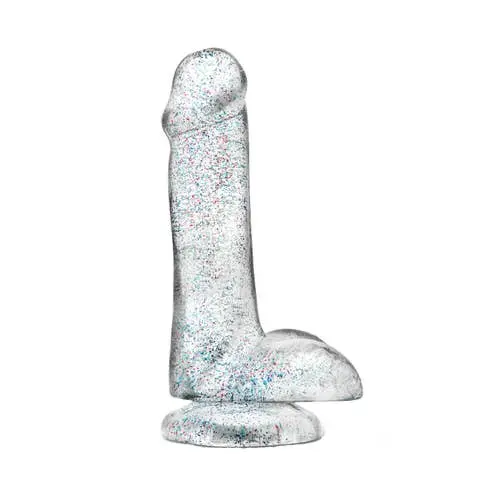 Naturally Yours - 6-Inch Glitter Suction Cup Dildo