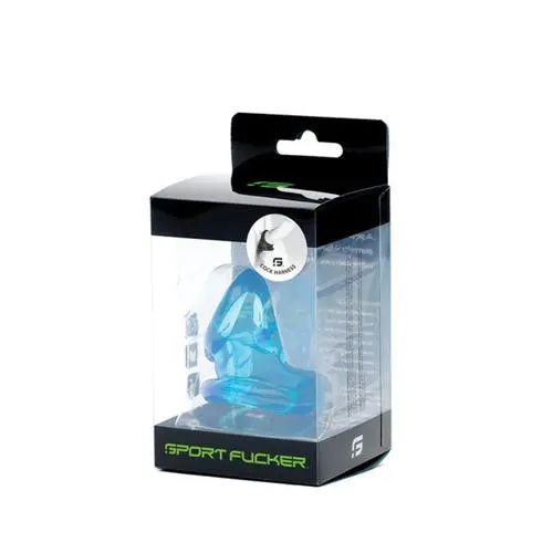 Sport Fucker - Cock Harness Penis Ring (Ice Blue)