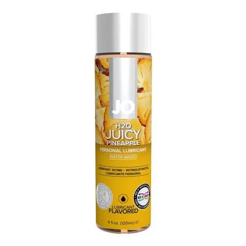 JO - H2O Flavors Juicy Pineapple Edible Water Based Lubricant 120ml