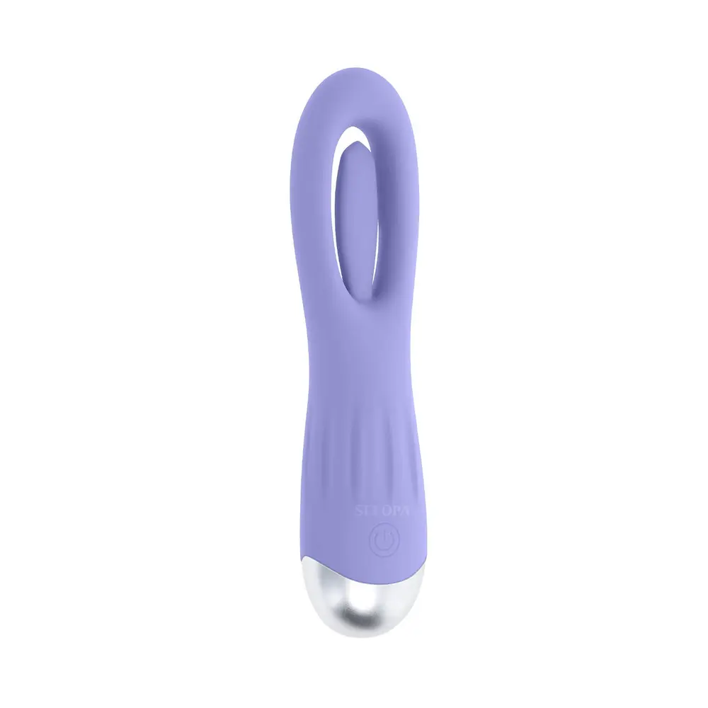 Selopa - In a Flap Silicone G-Spot Vibrator with Flapper