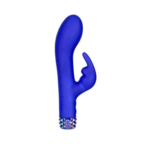 M'Lady - Stud Bunny Vibrator Blue