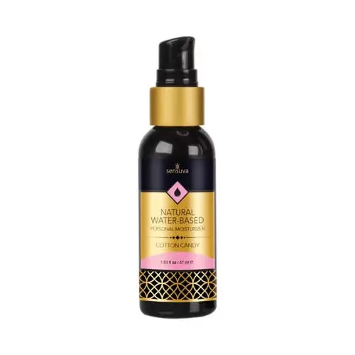 Sensuva - Natural Water Based Personal Moisturizing Lubricant Cotton Candy 1.93 oz
