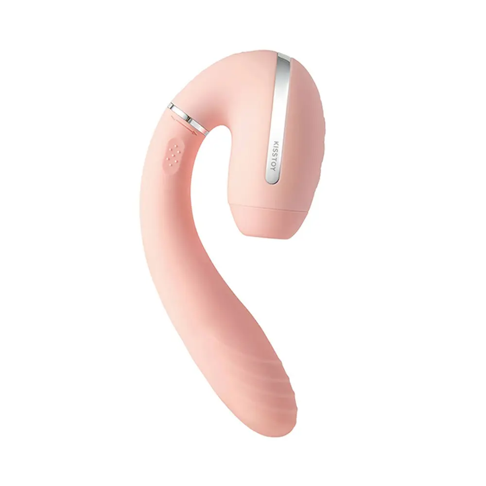 KissToy - Tina 3 Rotating and Warming Dual Stimulation Vibrator