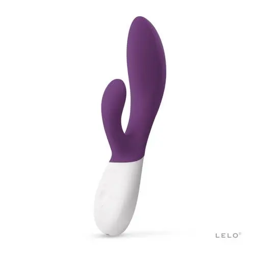 Lelo - Ina Wave 2 Rechargeable Rabbit Vibrator Plum