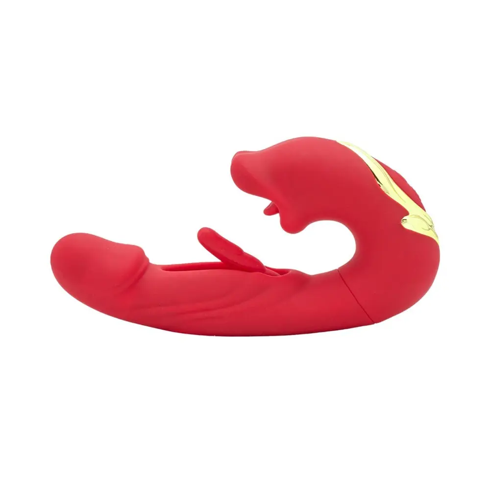 Funky Fantasy Series - Panic Lips Flickering Rabbit Vibrator