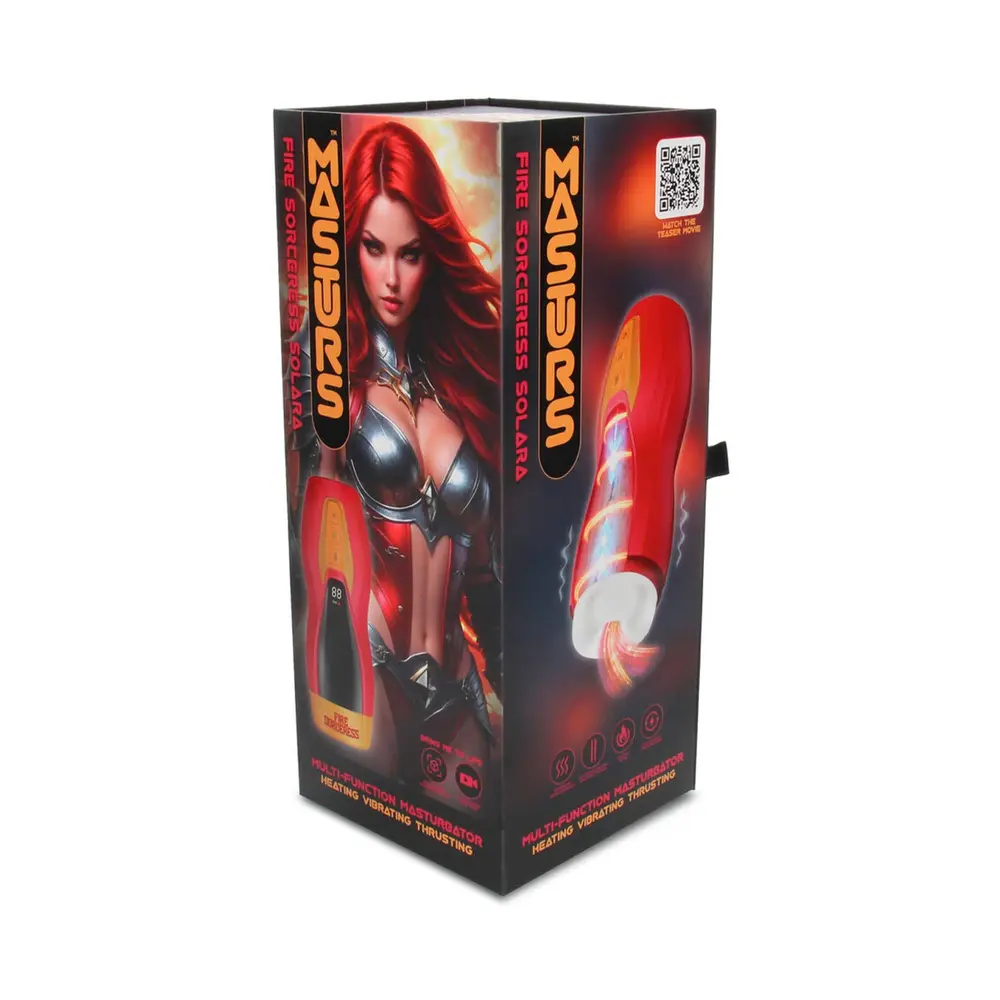 Masturs - Solara Fire Sorceress Multi Function Masturbator